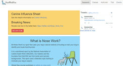 Desktop Screenshot of noseworkfun.com